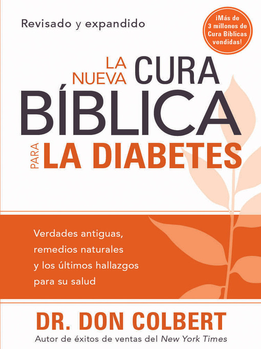 Title details for La Nueva cura bíblica para la diabetes by Don Colbert - Available